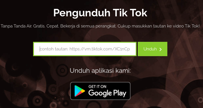 Cara Download Video TikTok Tanpa Tulisan TikTok