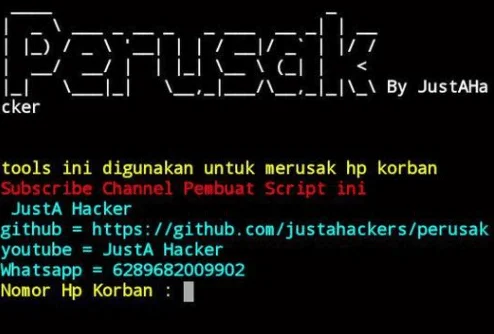 Cara Kirim Virus Perusak HP Lewat Termux
