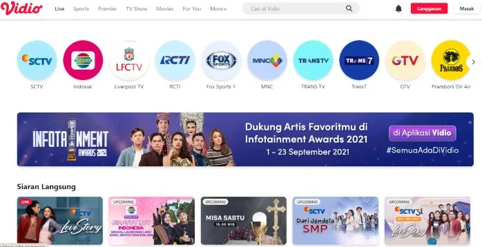 Cara Nonton TV di HP