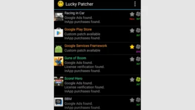 Cara Menggunakan Lucky Patcher
