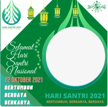 Link Twibbon Hari Santri 2021