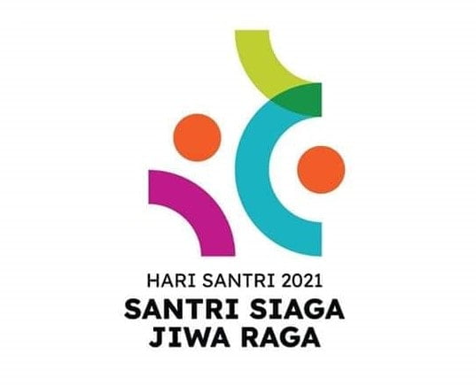 Logo Twibbon Hari Santri 2021