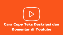 Cara Copy Teks Deskripsi dan Komentar di Youtube