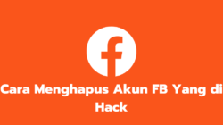 Cara Menghapus Akun FB Yang di Hack