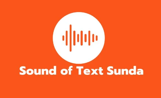 Sound of Text Sunda