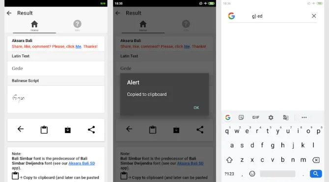 Aplikasi Translate Bahasa Bali ke Bahasa Indonesia