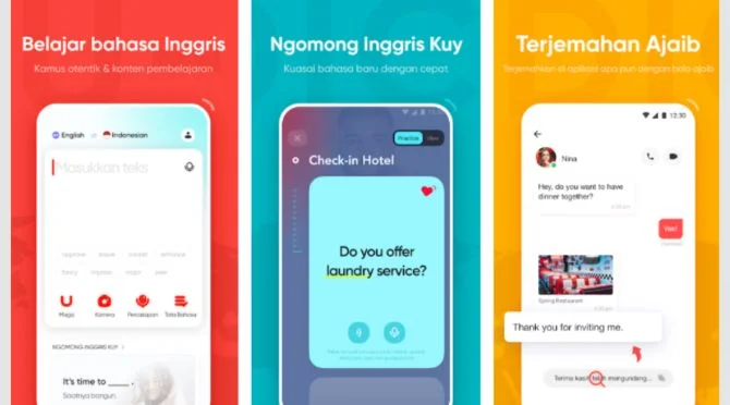 Aplikasi Translate Inggris Indonesia