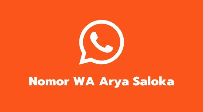 Nomor WA Arya Saloka