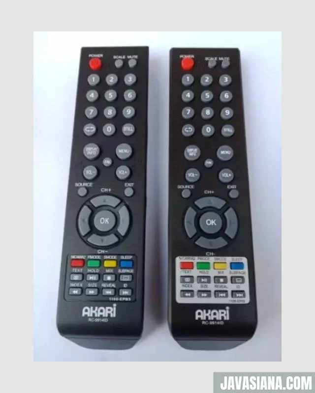 Kode Remot TV Akari
