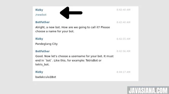 Cara Membuat BOT di Telegram