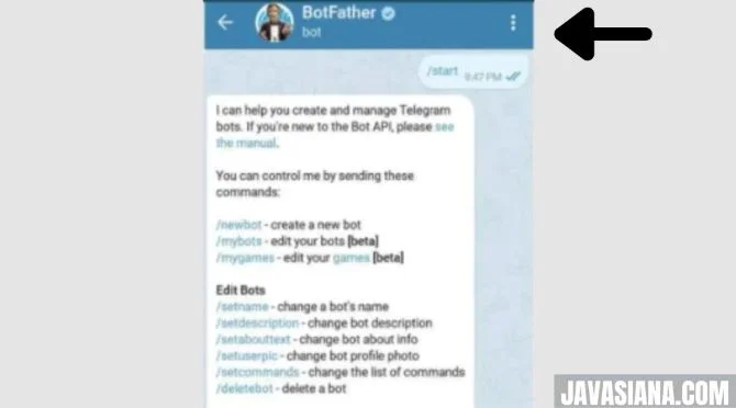 Cara Membuat BOT di Telegram