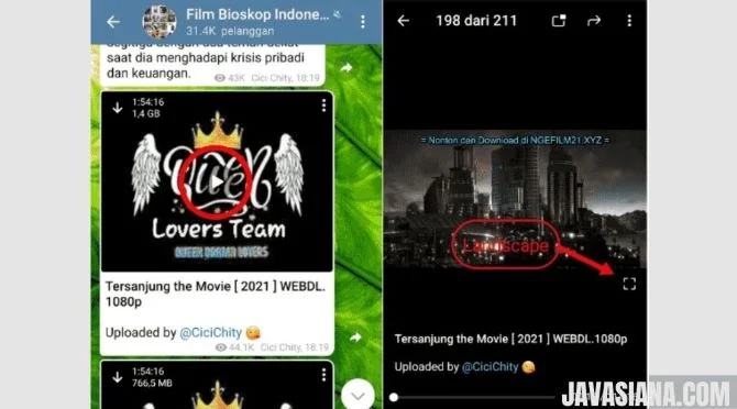Cara Download Film di Telegram