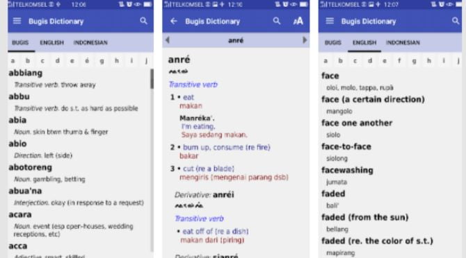Aplikasi Translate Bahasa Bugis