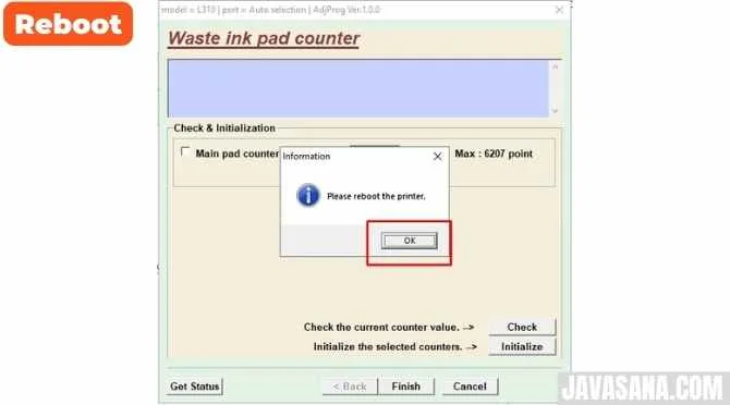 Cara Melakukan Reset Epson L310 Dengan Aplikasi