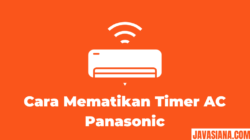 Cara Mematikan Timer AC Panasonic