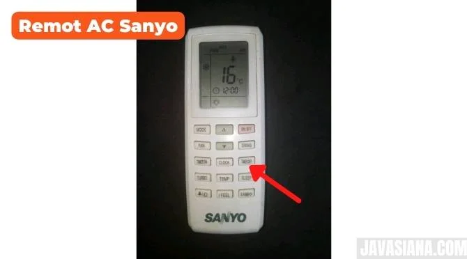 Cara Mematikan Timer AC Sanyo