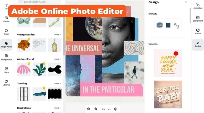 Aplikasi Edit Foto Online Adobe Online Photo Editor