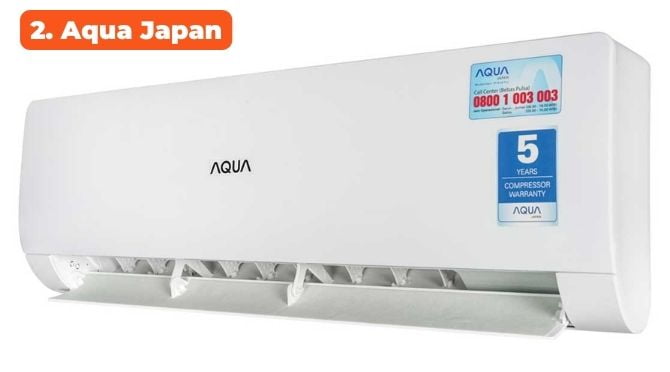 Merk AC Terbaik Aqua Japan: AC Standar