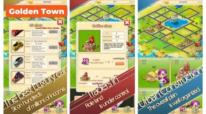 Game Penghasil Uang Golden Town