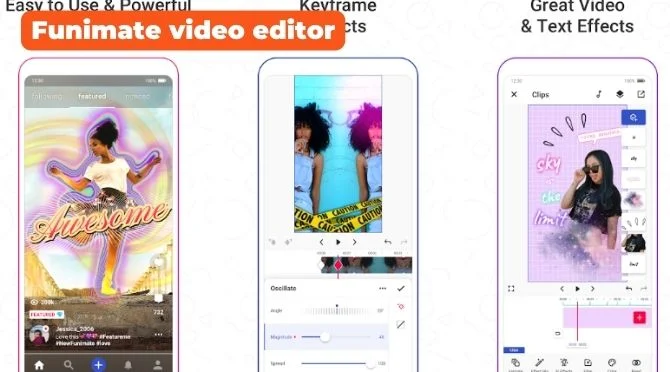 Aplikasi Edit Foto Jadi Video Funimate