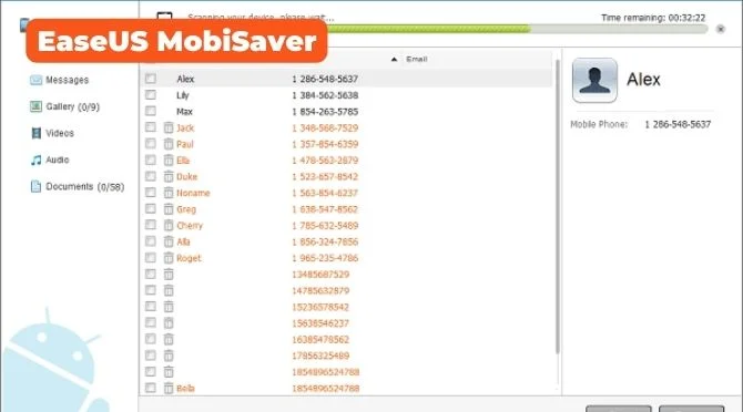 Aplikasi Mengembalikan Foto yang Terhapus EaseUS MobiSaver