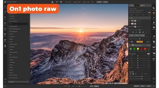 On1 photo raw