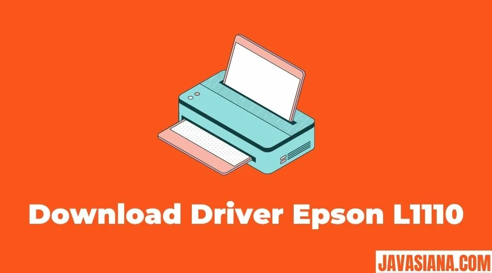 Cara Download Driver Epson L1110