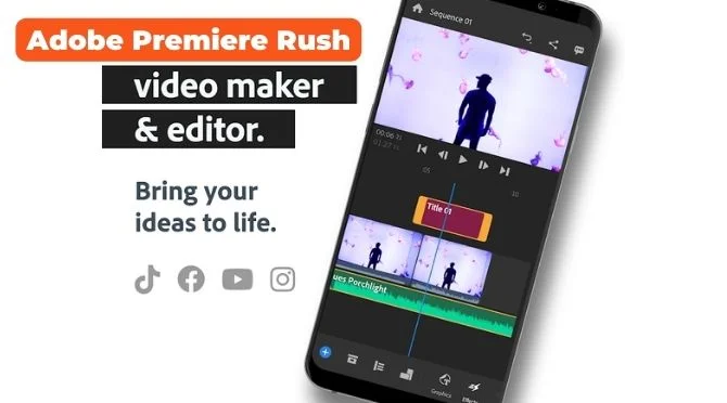 Aplikasi Edit Video Terbaik Adobe Premiere Rush