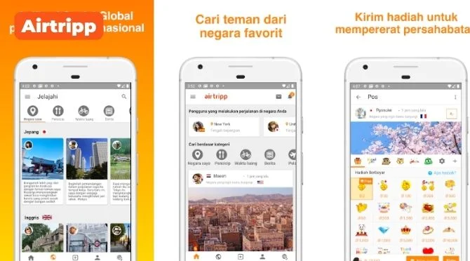 Aplikasi Mencari Teman