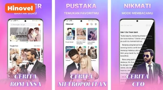 Aplikasi Baca Novel Gratis