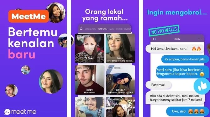Aplikasi Cari Jodoh Meetme