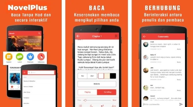 Aplikasi Baca Novel Gratis