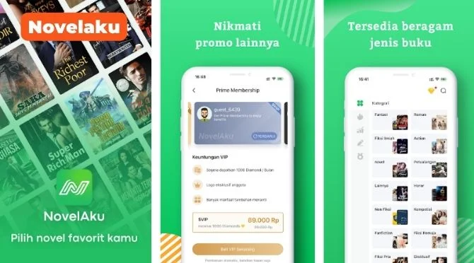 Aplikasi Baca Novel Gratis