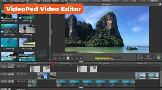 VideoPad Video Editor
