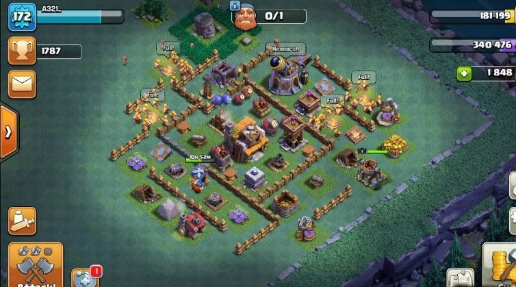 Base Builder Hall Level 5 Anti 2 Bintang