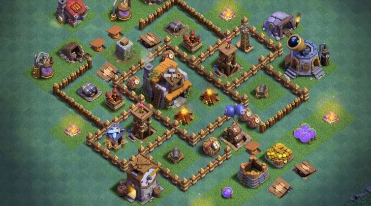 Base Desa Malam Level 5 Terkuat