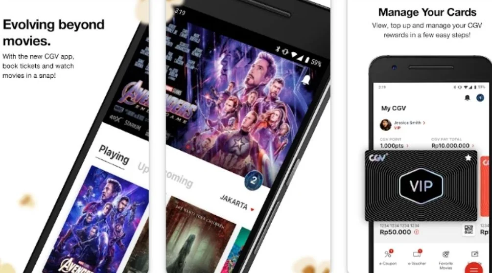 Aplikasi Pesan Tiket Bioskop