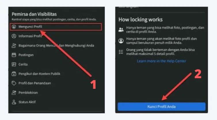 Cara Mengunci Profil Facebook Lewat Aplikasi FB Lite