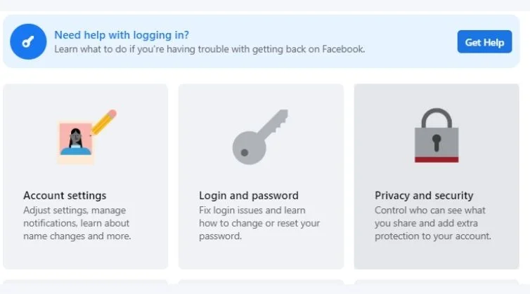 Need Help? Facebook
