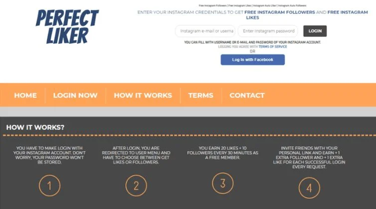 Link Penambah Followers IG PerfectLiker