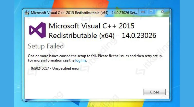 Microsoft Visual C++ 2015 Redistributable