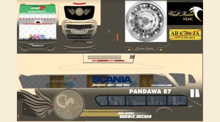 Livery Bussid SDD Pandawa