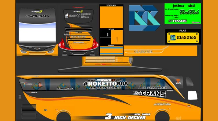 Roketto Bus 3D HD